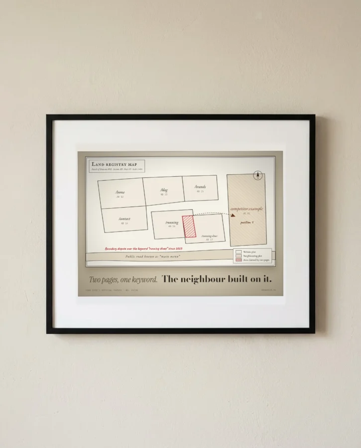 Land registry map of the keyword – Posters