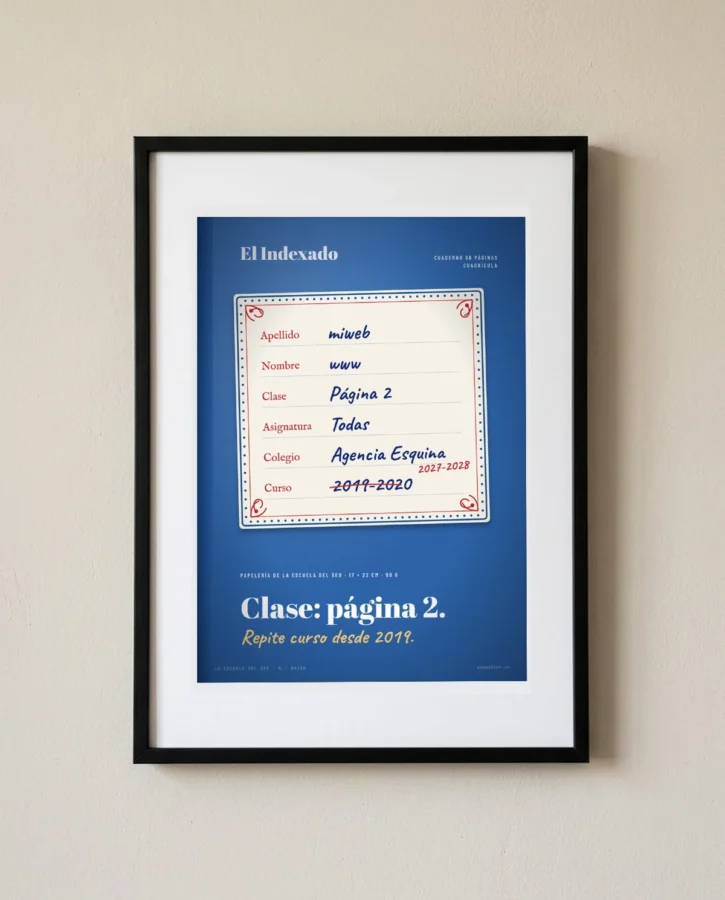 Etiqueta de cuaderno: clase de la página 2 – Pósters