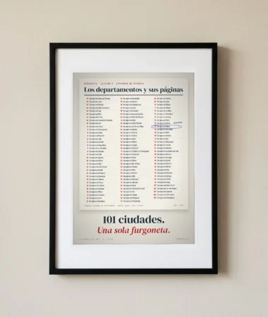 Las 101 prefecturas del cerrajero – Pósters