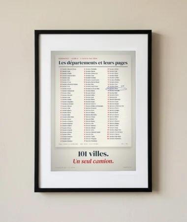 Les 101 préfectures du serrurier – Posters