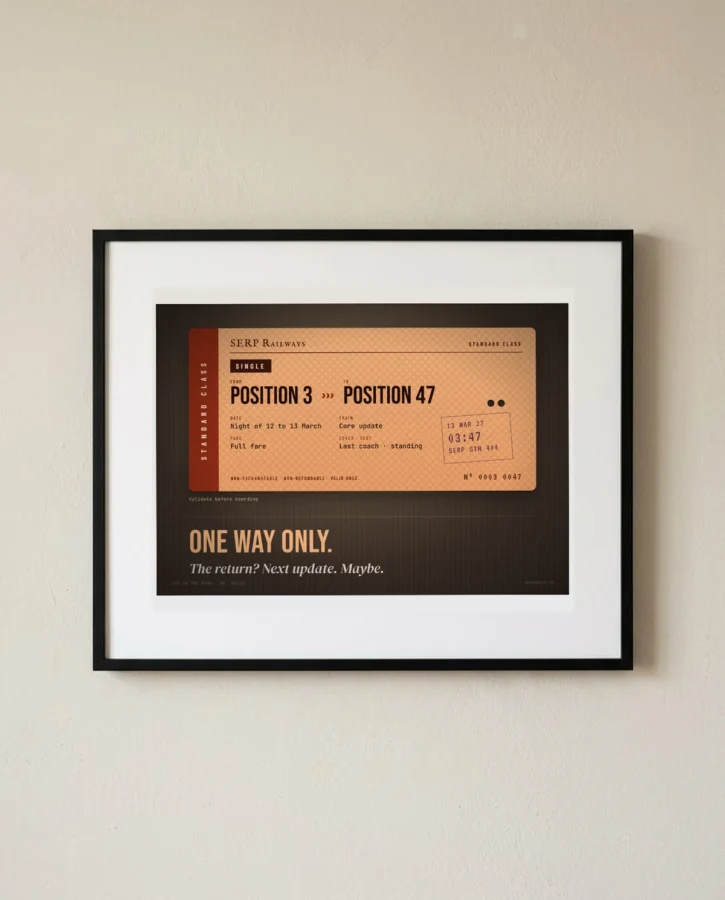 One way, position 3 › position 47 – Posters