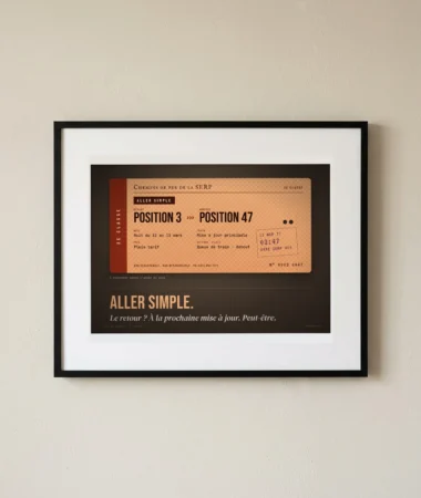 Aller simple, position 3 › position 47 – Posters