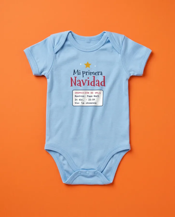 Mi primera Navidad, rastreada por Papá Noel – Niños y bebés