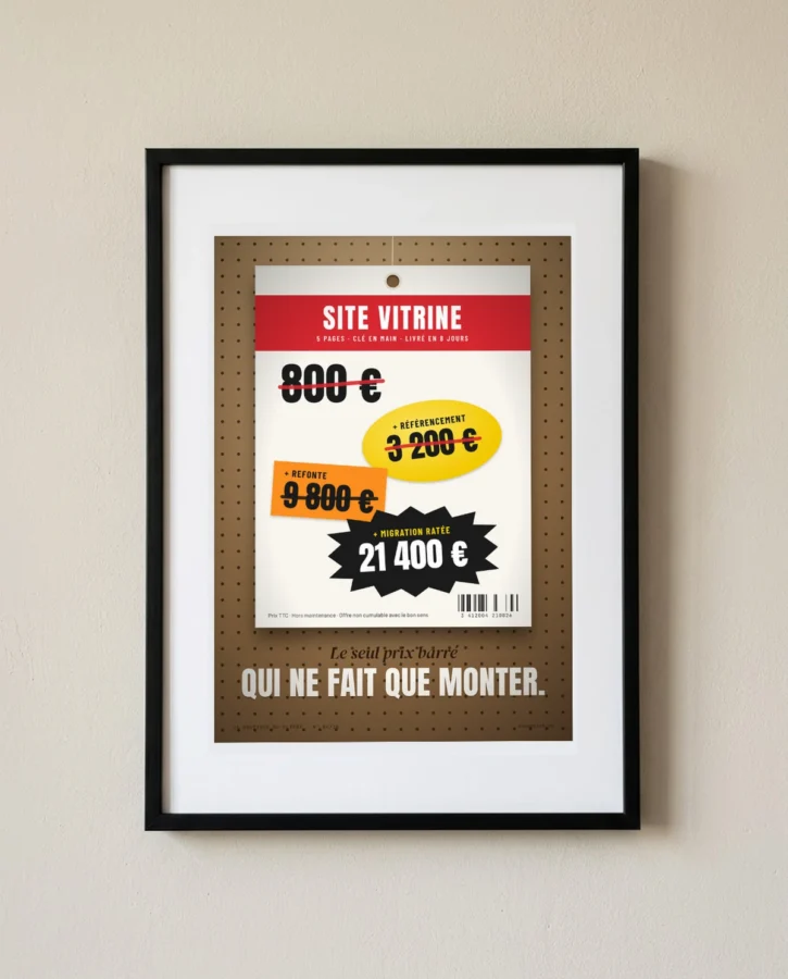 Le site pas cher, prix barré – Posters