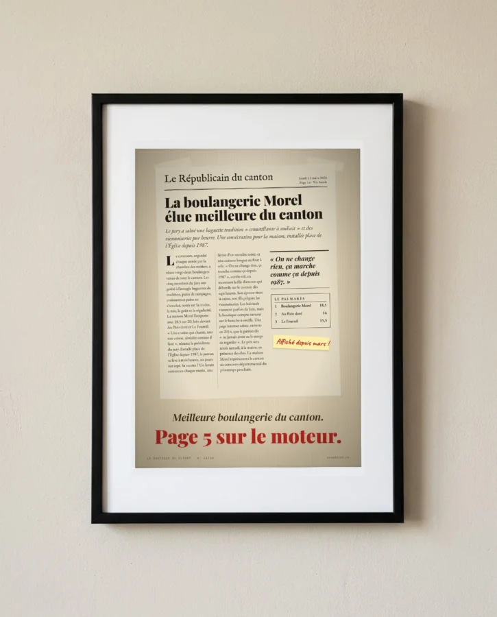 Meilleure du canton, page 5 sur le moteur – Posters