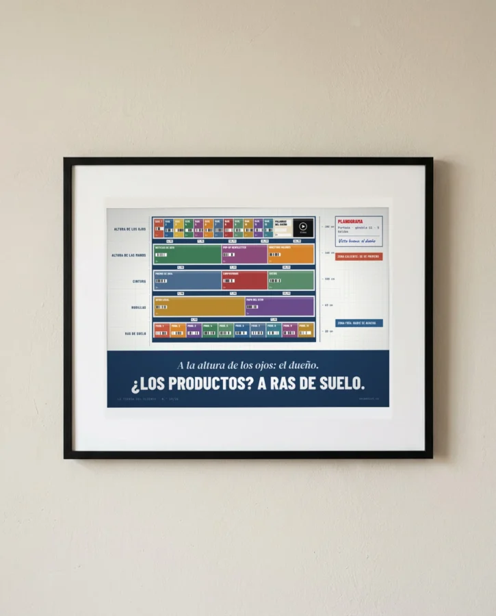 Planograma: los productos a ras de suelo – Pósters