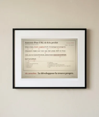 Anatomie d’une URL de fiche produit – Posters