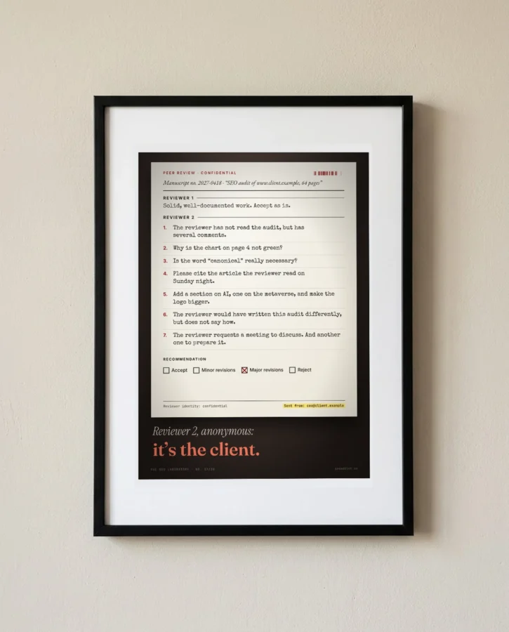 Reviewer 2’s report – Posters