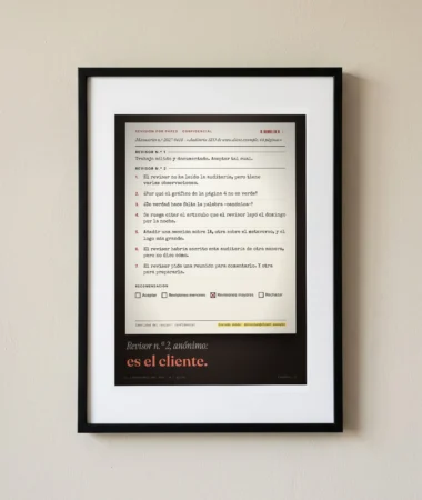 Informe del revisor n.º 2 – Pósters