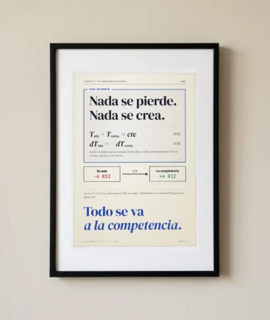 Ley de conservación del tráfico – Pósters