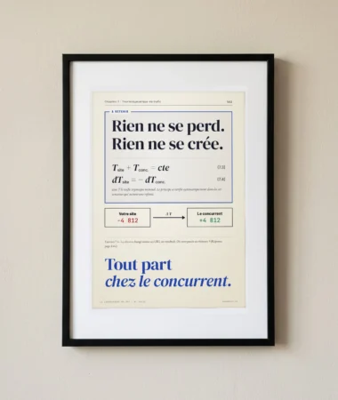 Loi de conservation du trafic – Posters