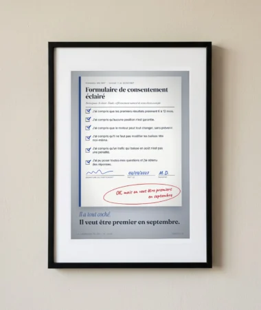 Consentement éclairé du client – Posters