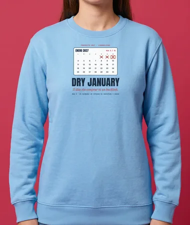 Dry January: cero enlaces comprados – Textil adulto