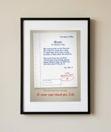 A Poem for My SEO Mum – Posters