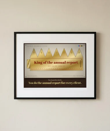 King Cake Crown: You Do the Annual Report – Posters