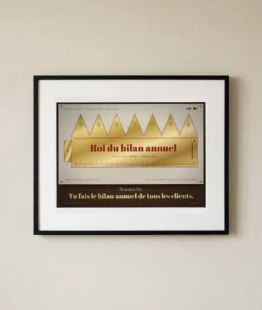 Couronne des rois : tu fais le bilan annuel – Posters