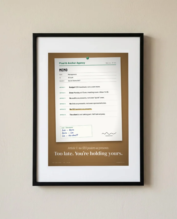 Office Memo: Secret Santa, Article 5 – Posters