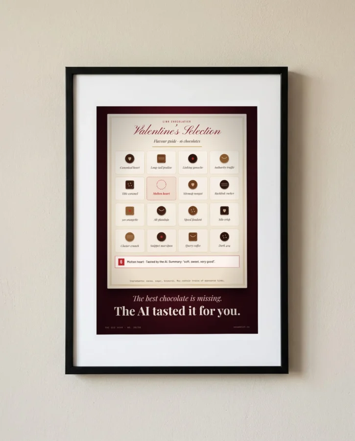 Valentine’s Chocolate Box: the AI Tasted It for You – Posters