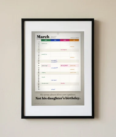 The family calendar for March – Posters