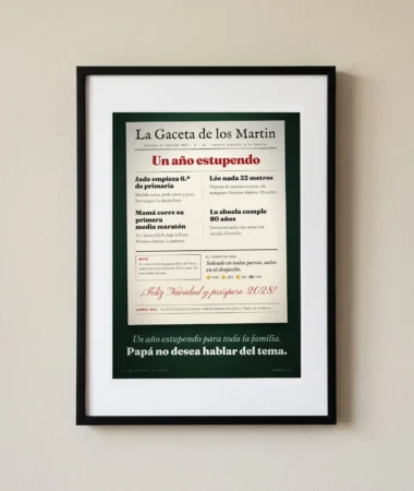 La gaceta de la familia, edición de Navidad – Pósters