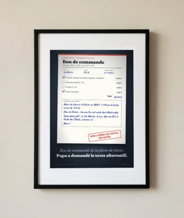 Photo de classe : texte alternatif demandé – Posters
