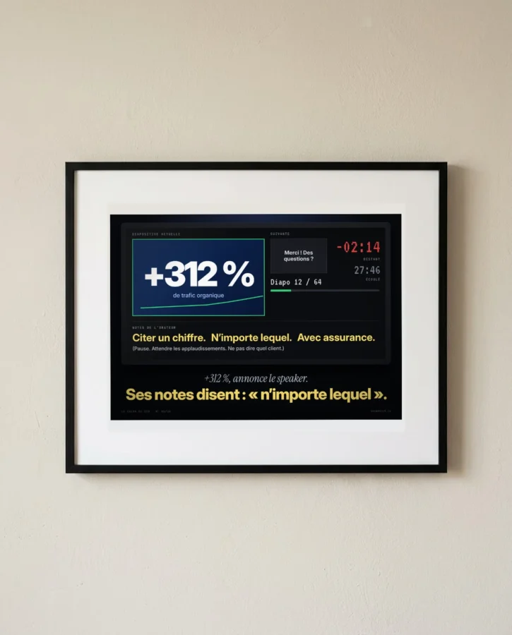 Écran de retour : +312 %, n’importe lequel – Posters