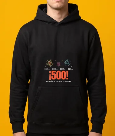 504, 503, 502, 501… ¡500! – Textil adulto