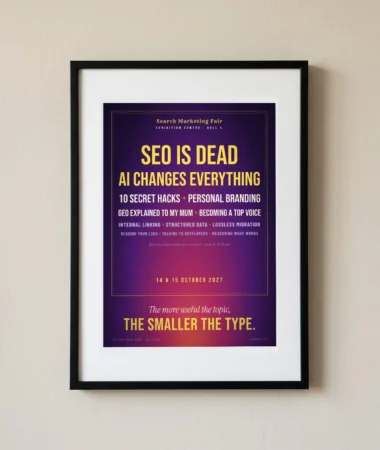 Fair line-up: the more useful, the smaller – Posters