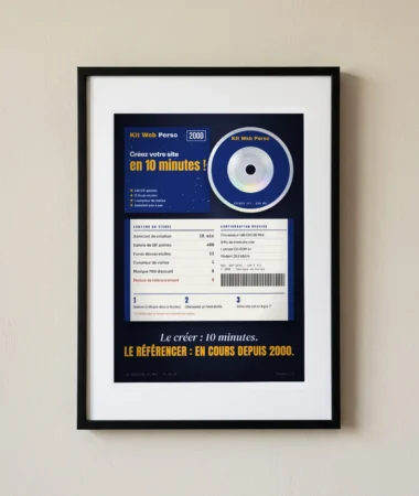 Kit Web Perso 2000, créez votre site en 10 minutes – Posters