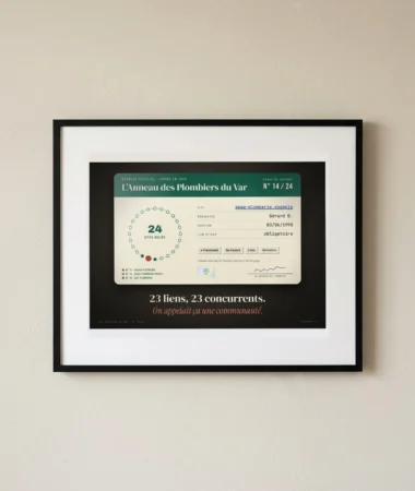 Carte de membre du webring des plombiers – Posters