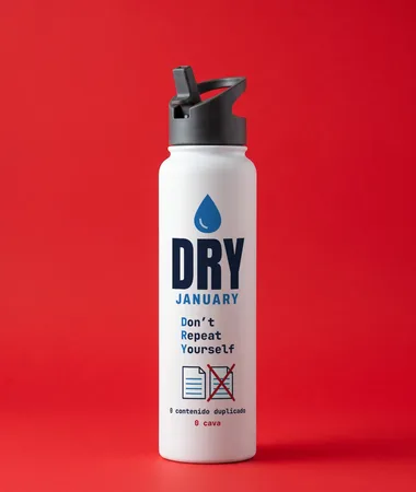 Dry January: Don’t Repeat Yourself – Casa y oficina