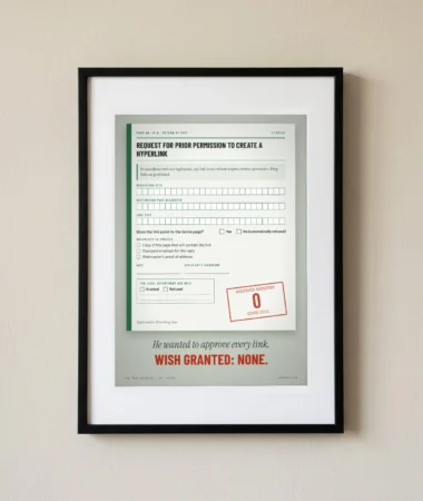 Link permission request, 0 received – Posters