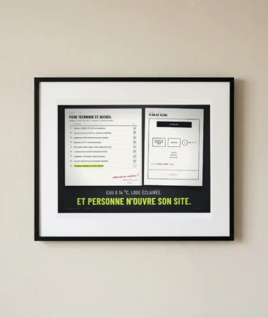 Fiche technique du conférencier : ne jamais afficher son site – Posters