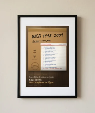 Carton n° 3, tout est au grenier sauf le site – Posters