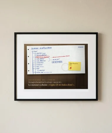 Arborescence du serveur 2002, six pages d’accueil – Posters