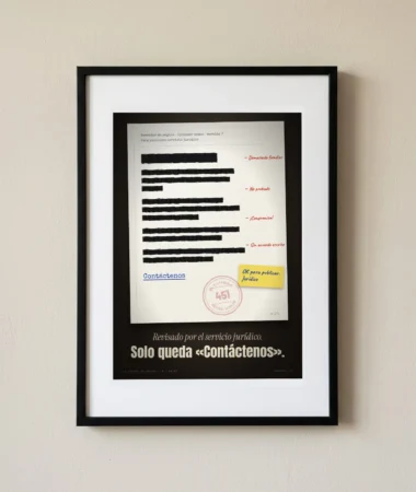 Página «Quiénes somos»: revisada por el servicio jurídico (451) – Pósters