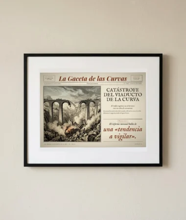 Catástrofe del viaducto de la Curva – Pósters