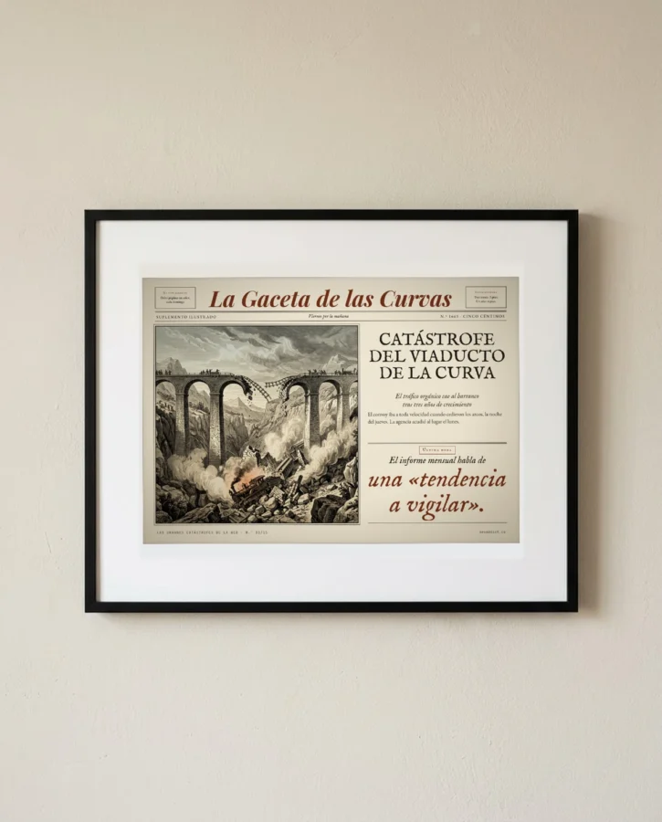 Catástrofe del viaducto de la Curva – Pósters