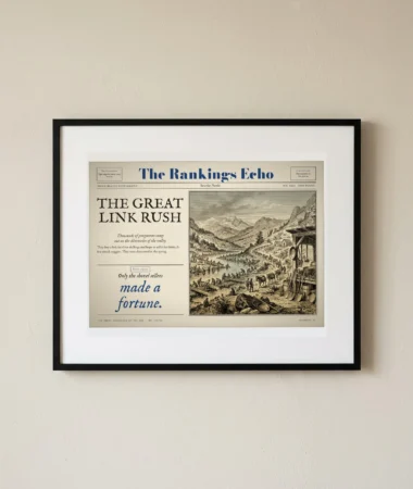 The Great Link Rush – Posters