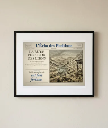 La ruée vers l’or des liens – Posters