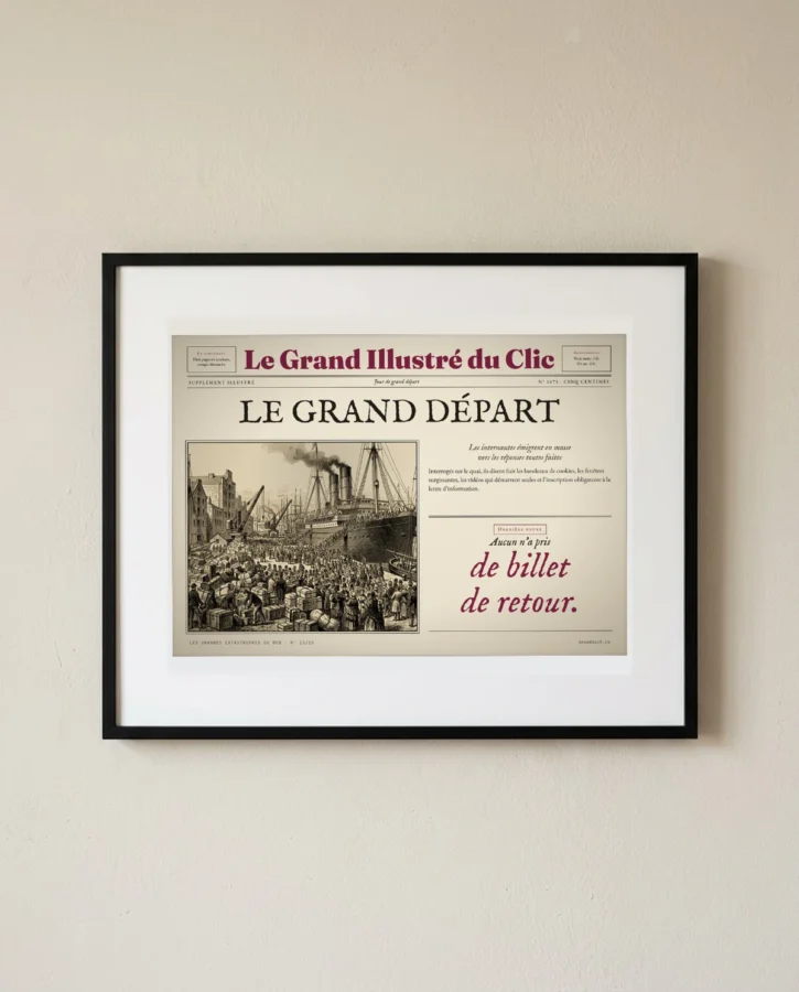 Le Grand Départ des internautes – Posters