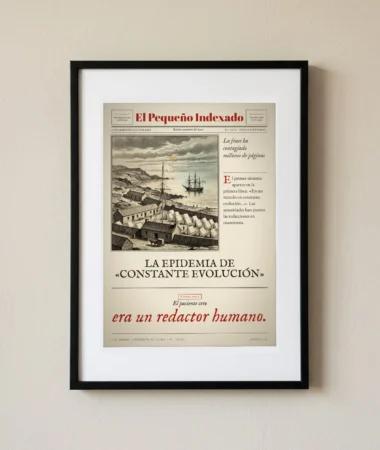 La epidemia de «constante evolución» – Pósters