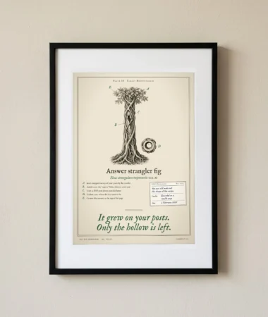 Answer strangler fig – Posters