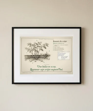 Renouée des scripts – Posters