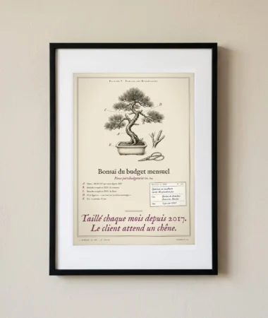Bonsaï du budget mensuel – Posters