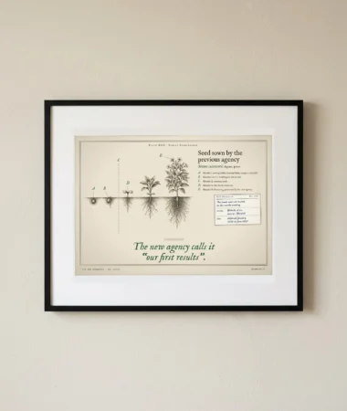 Seed sown by the previous agency – Posters
