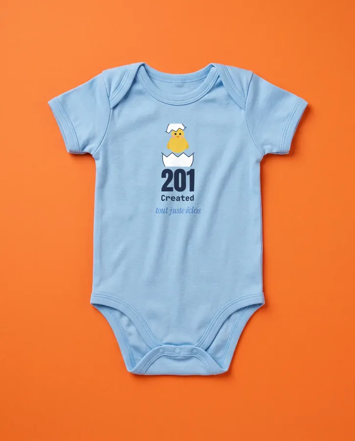 201 Created, tout juste éclos – Enfants et bébés
