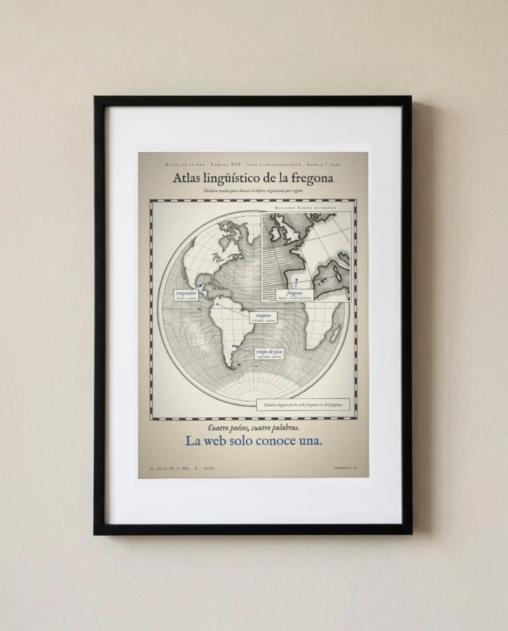 Atlas lingüístico de la fregona – Pósters