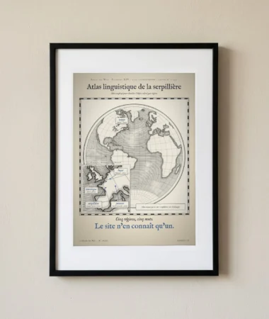 Atlas linguistique de la serpillière – Posters