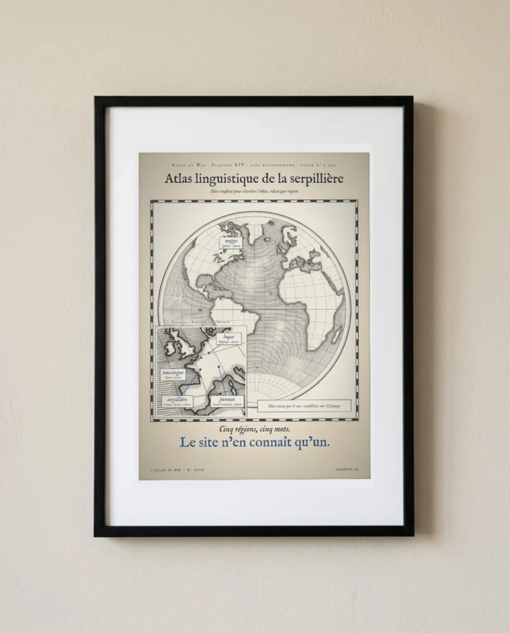 Atlas linguistique de la serpillière – Posters